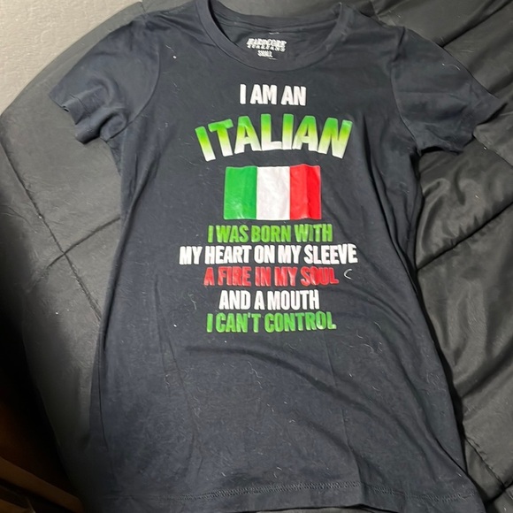 “Hardcore Italian-T-shirt size small” - Picture 1 of 6